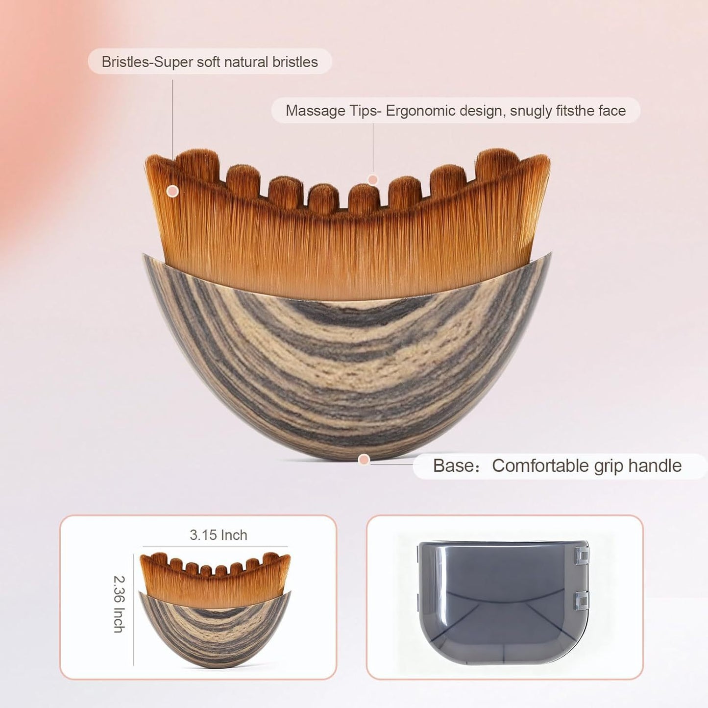 Flowra™ - Lymphatic Contour Facial Brush